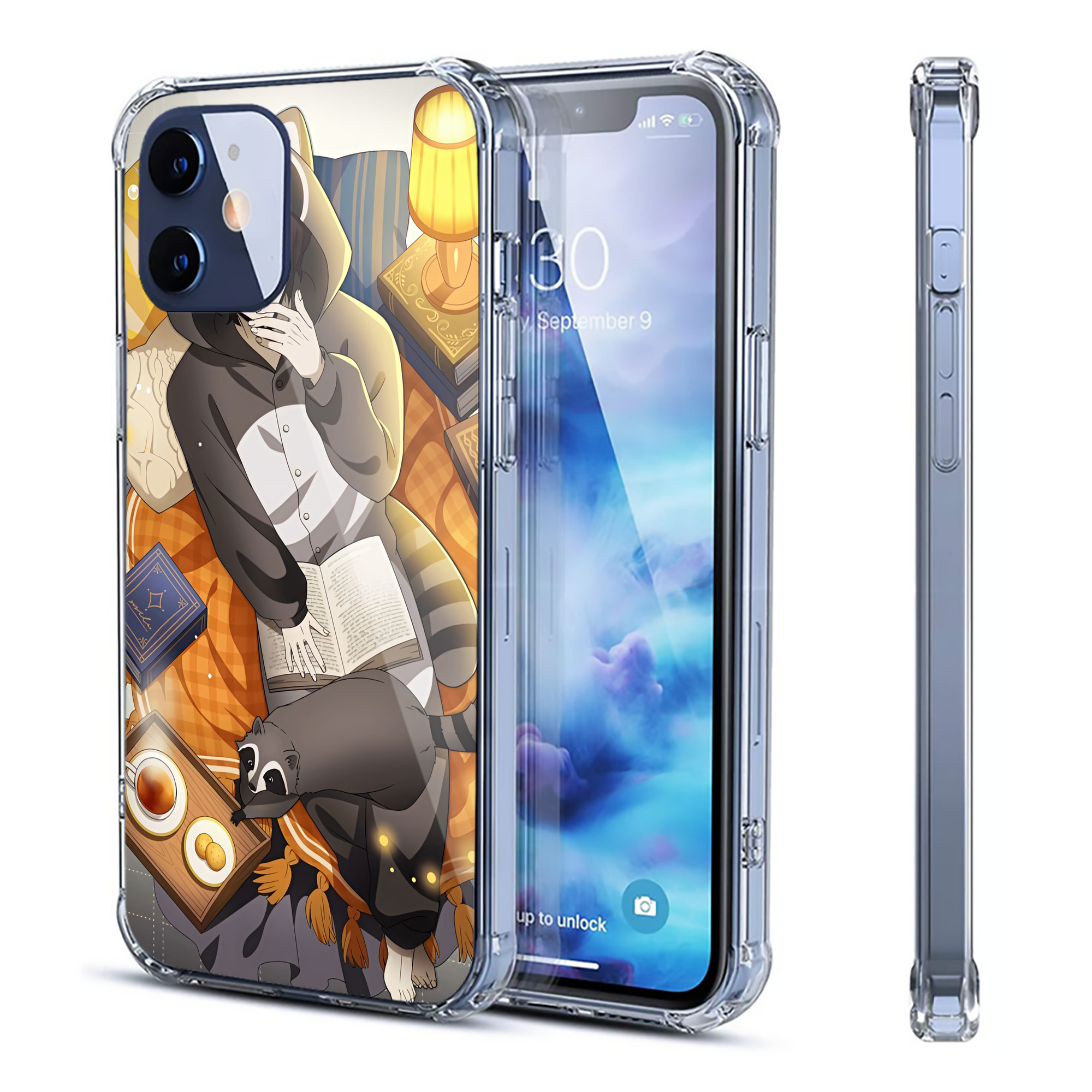 （画像用） 文豪ストレイドッグス Bungo Stray Dogs 【iPhone 12シリーズ対応】透明スマホケース（クリアソフトケース）